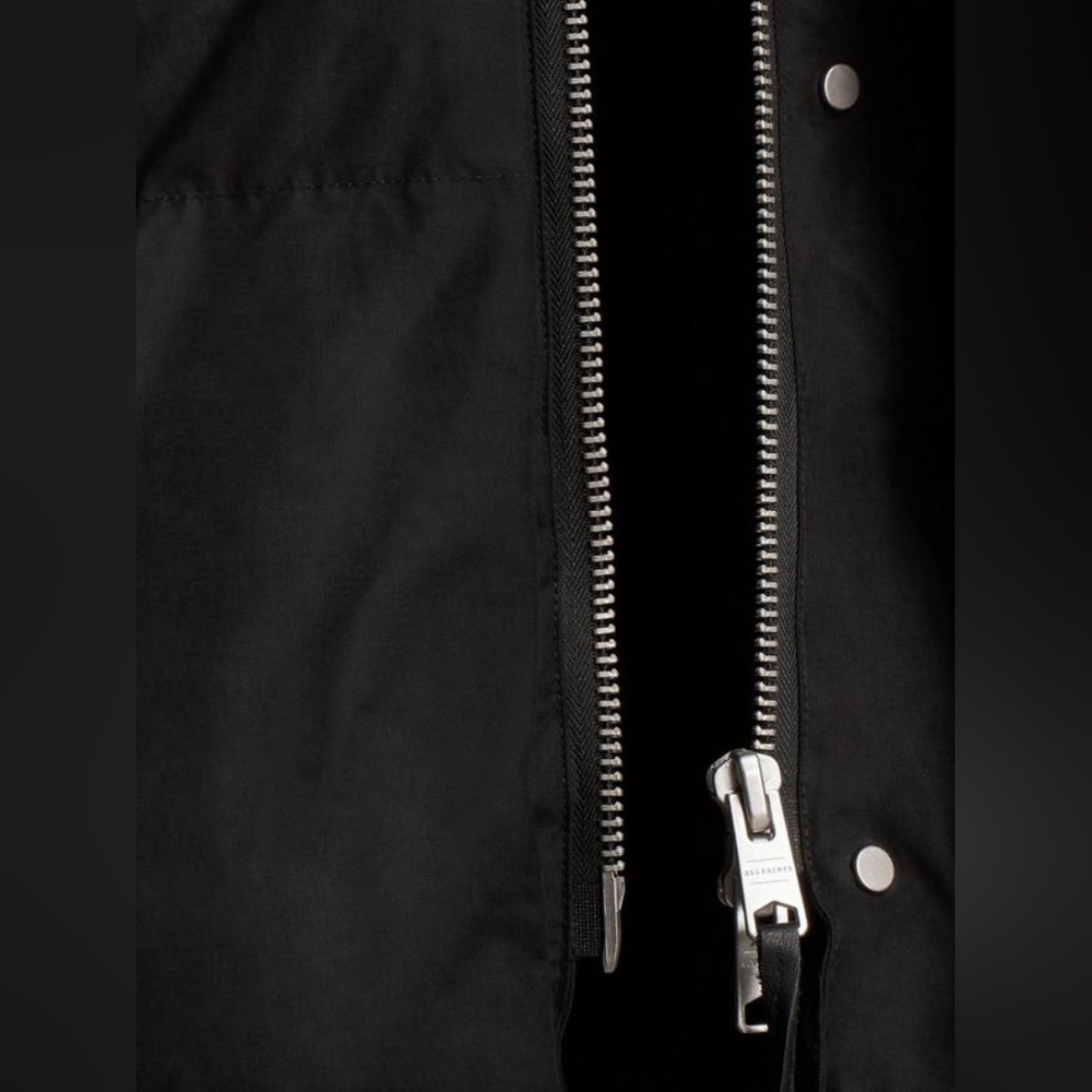 All Saints Ester Puffer Parka Coat - Picture 6 of 15